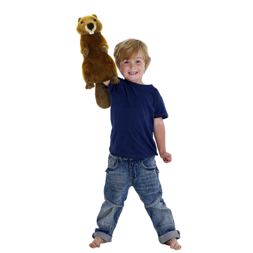 Long sleeved glove puppet beaver - Puppet Company Long sleeved glove puppet beaver - Puppet Company - Produktbild 2