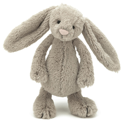 Bashful beige bunny Little - cuddly toy from Jellycat