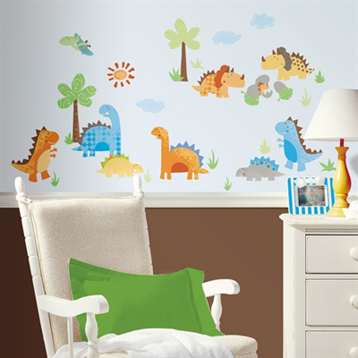 Babysaurus Peel & Stick Wall Decals - RoomMates for KiDS