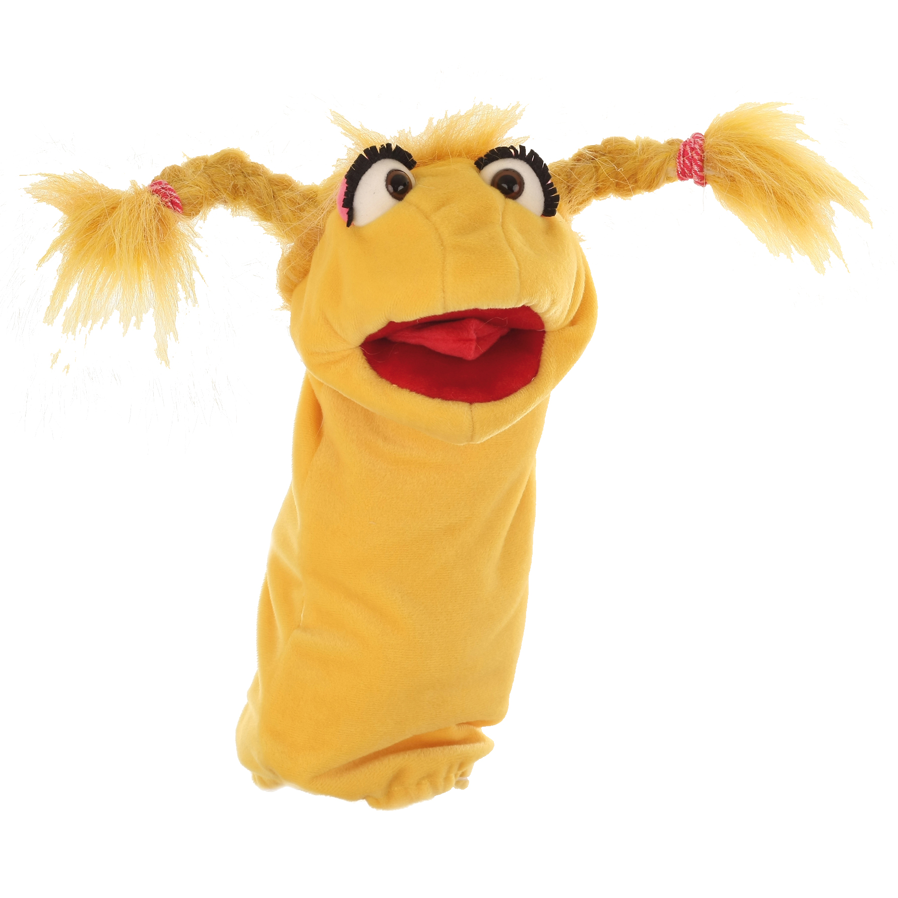Living Puppets sock hand puppet Mrs. Schnatterschnute Living Puppets sock hand puppet Mrs. Schnatterschnute