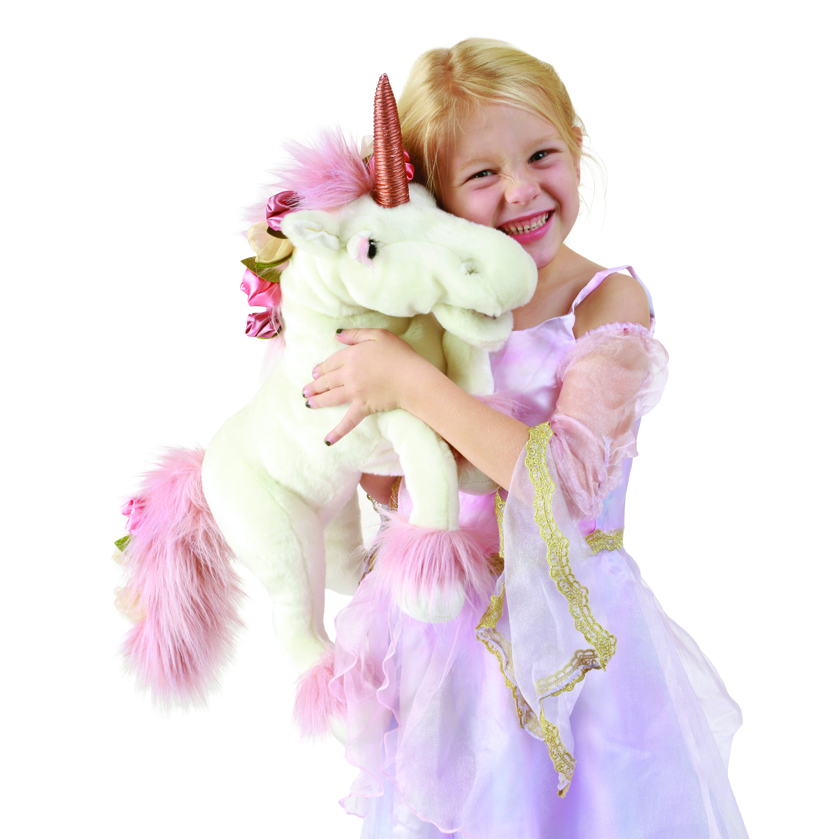 Folkmanis Unicorn Hand Puppet Folkmanis Unicorn Hand Puppet - Produktbild 4