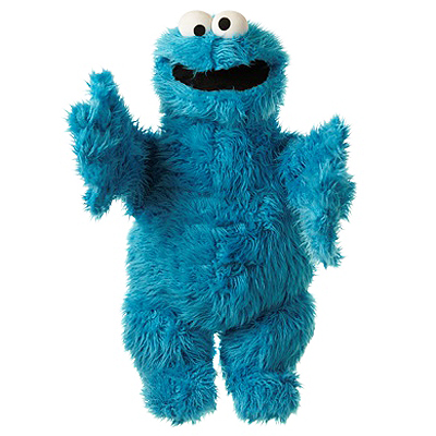 Living Puppets hand puppet Cookie monster large - Sesame Street