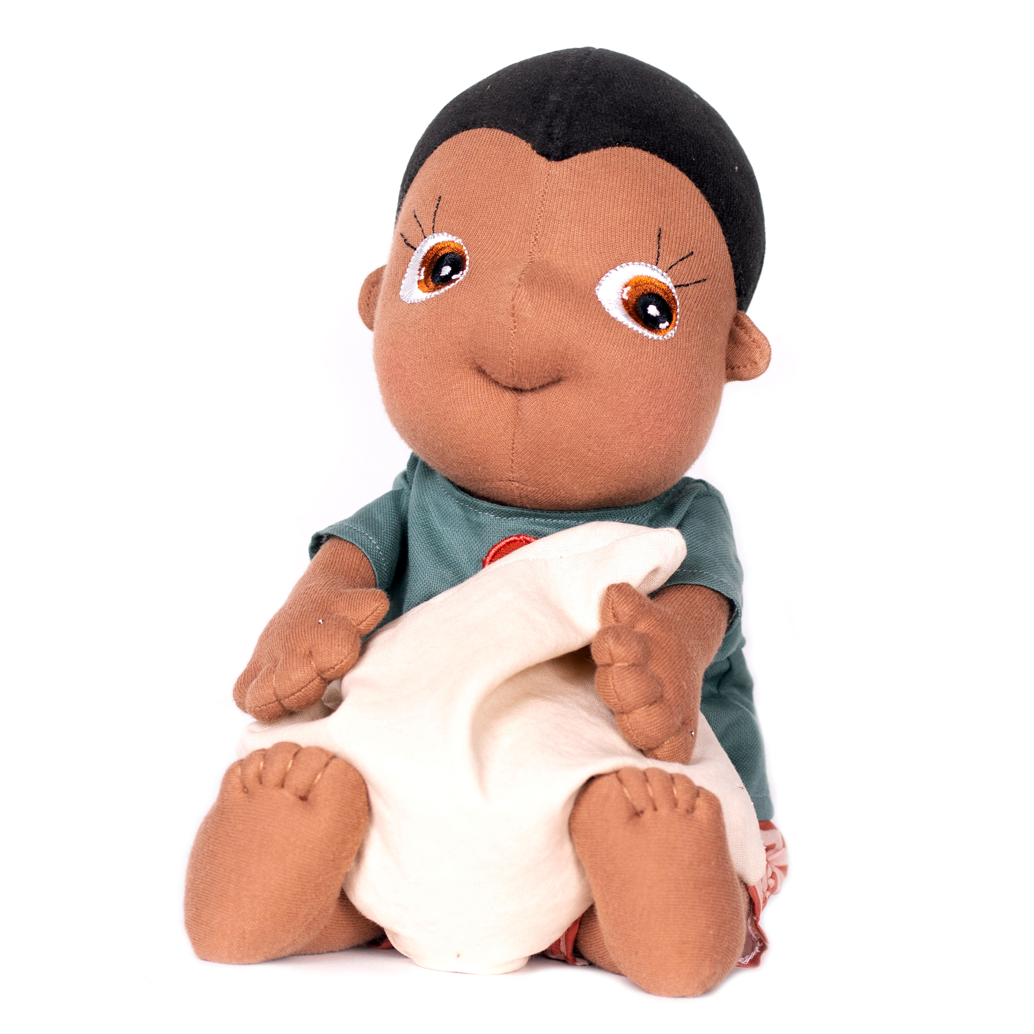 Tummies Puppe Kelvin mit Wärmekissen von Rubens Barn Tummies Puppe Kelvin mit Wärmekissen von Rubens Barn - Produktbild 2