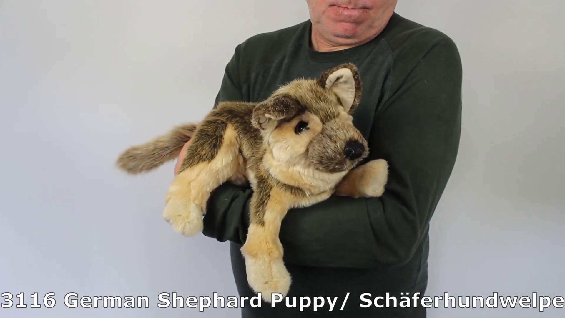 Video 1: Folkmanis Handpuppe Schäferhundwelpe