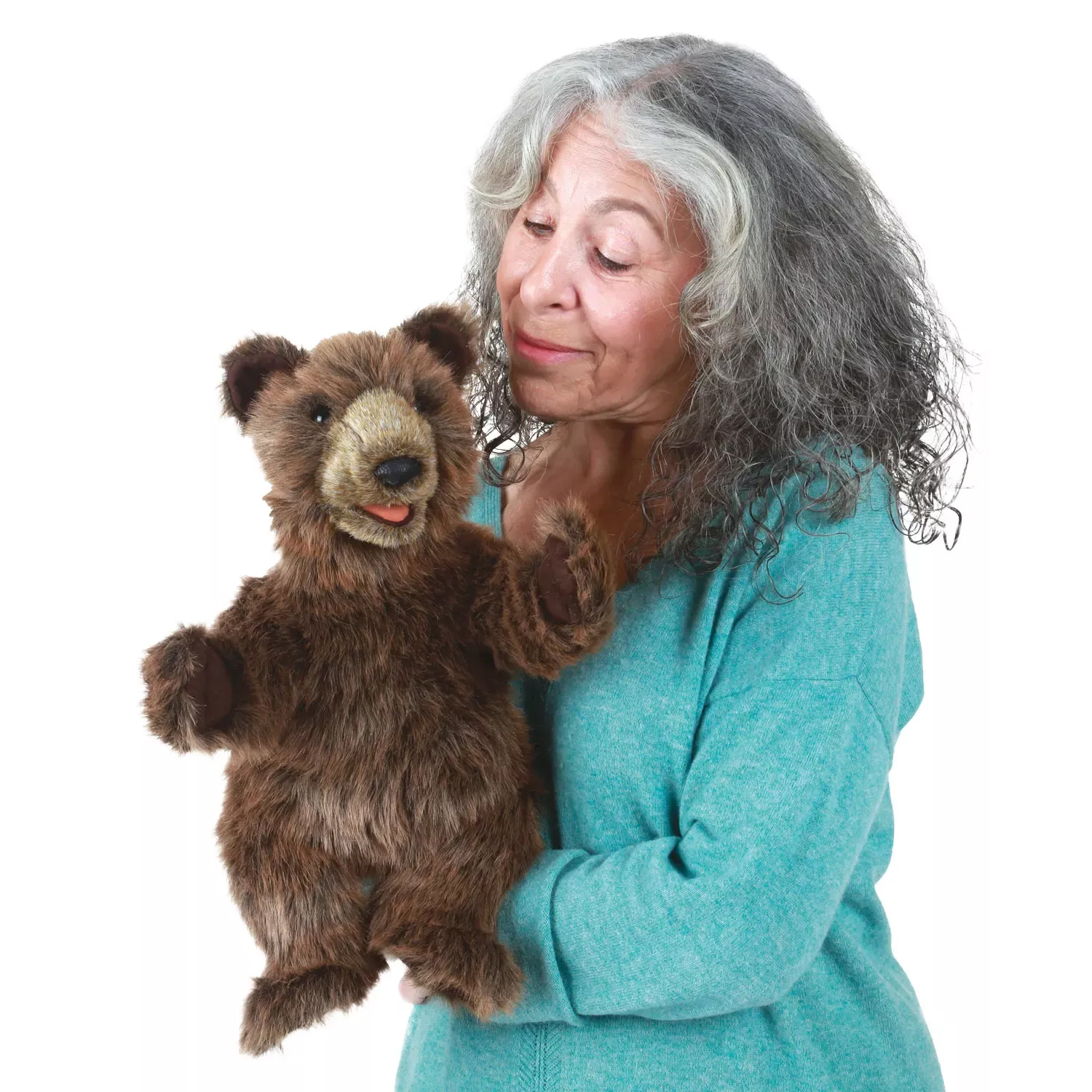 Folkmanis Bear Cub Hand Puppet Folkmanis Bear Cub Hand Puppet - Produktbild 6