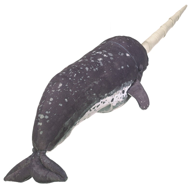 Folkmanis Narwhal Hand Puppet Folkmanis Narwhal Hand Puppet - Produktbild 2