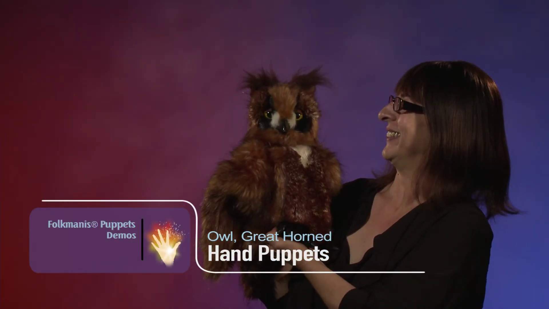 Video 1: Folkmanis Handpuppe Eule