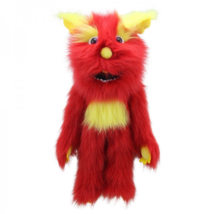 Hand puppet monster red - Puppet Company