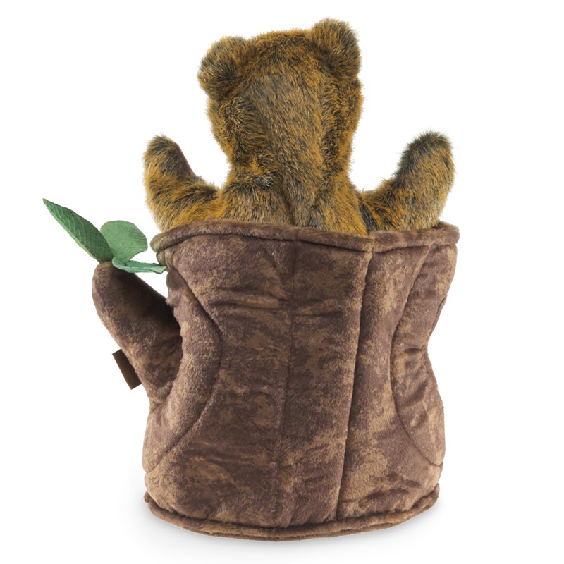 Folkmanis Handpuppe Bär im Baumstumpf Folkmanis Handpuppe Bär im Baumstumpf - Produktbild 3