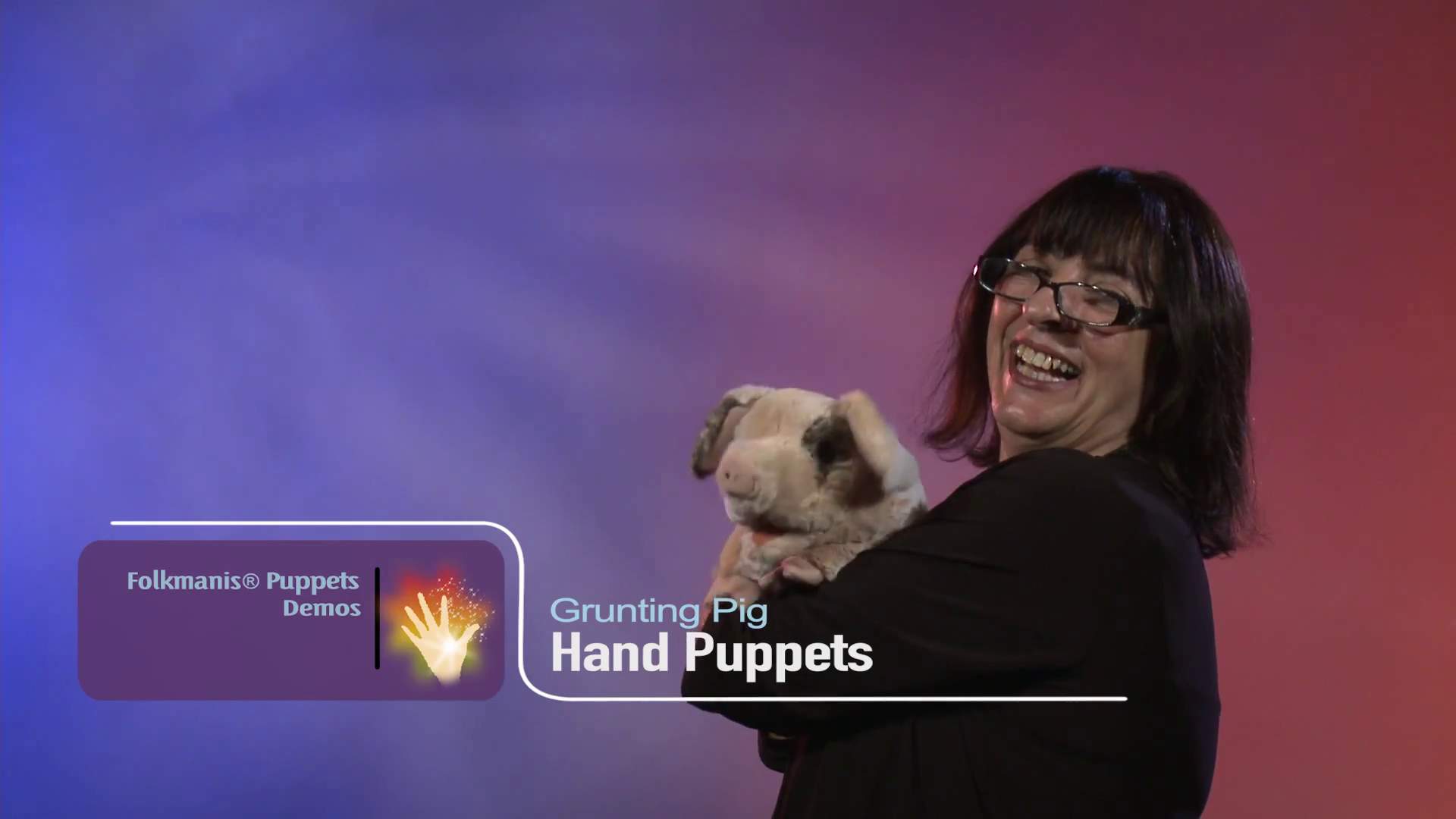 Video 1: Folkmanis Grunting Pig Hand Puppet