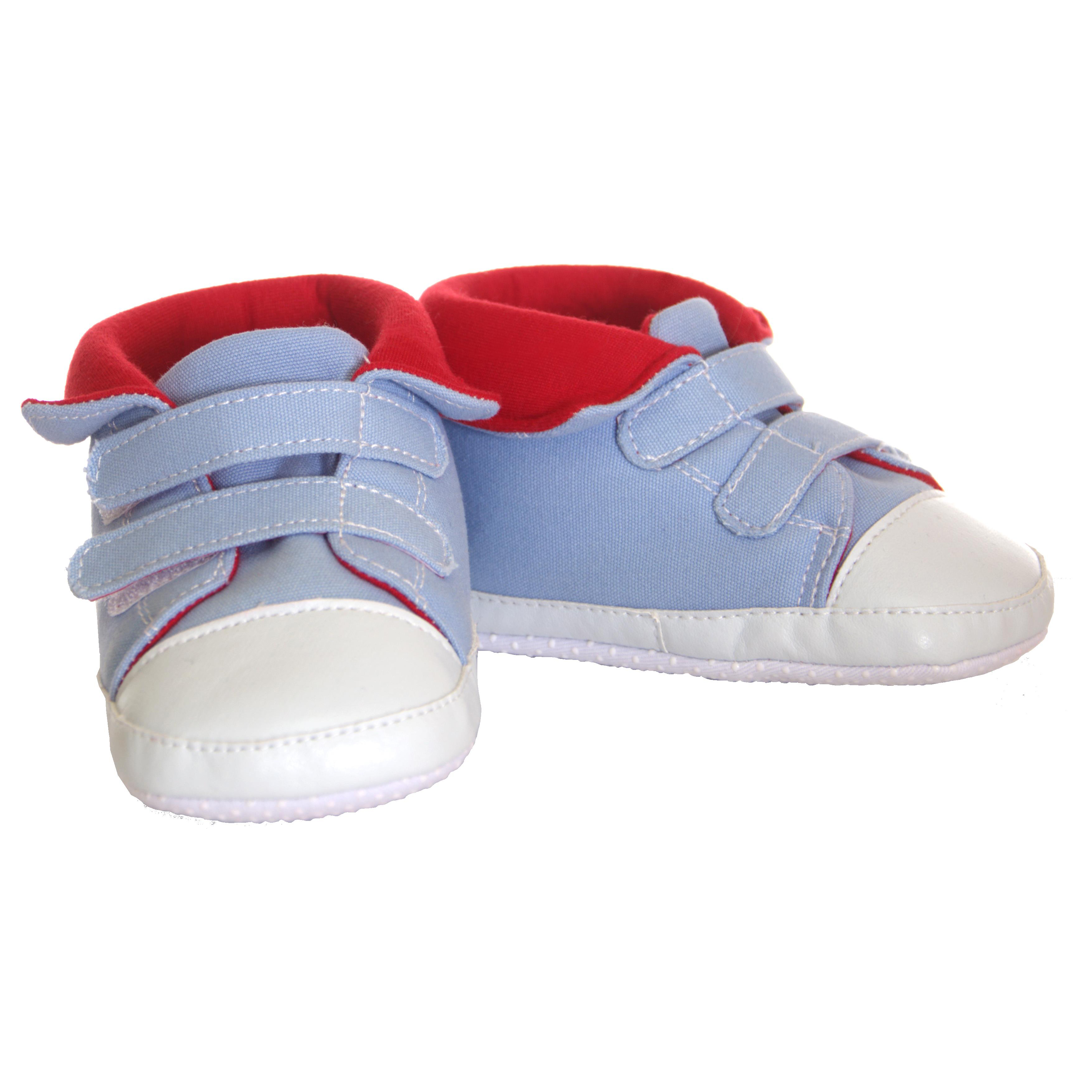 Living Puppets Schuhe rot-blau (für Handpuppen 65 cm)