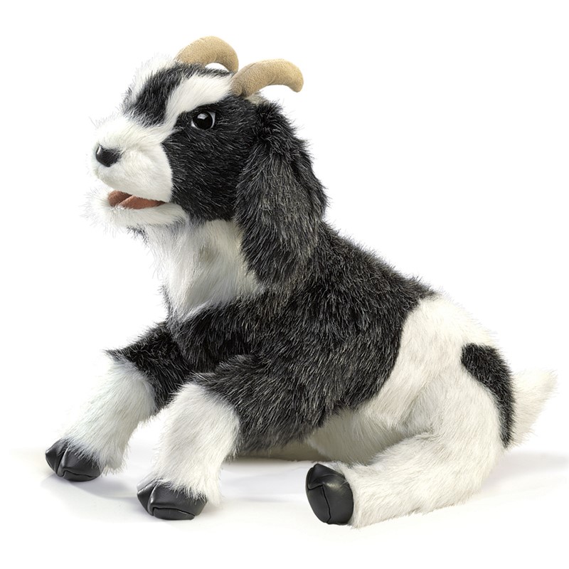 Folkmanis hand puppet goat