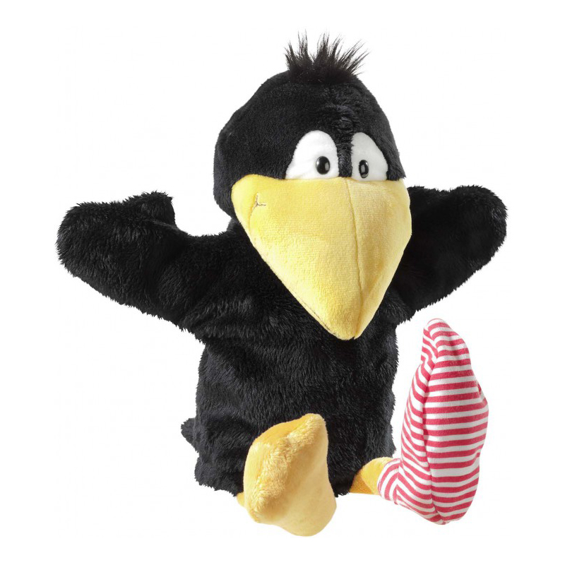 Hand puppet - the little raven sock - by Heunec Hand puppet - the little raven sock - by Heunec