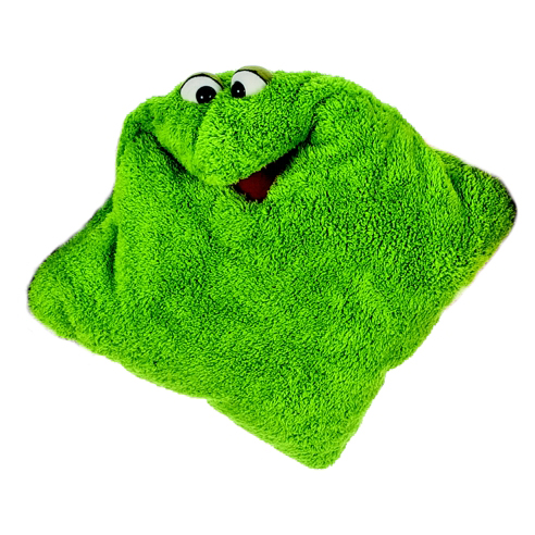 Living Puppets Wunschtraumkuschelmuschelkissen grün Living Puppets Wunschtraumkuschelmuschelkissen grün