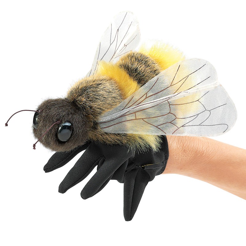 Folkmanis hand puppet honey bee