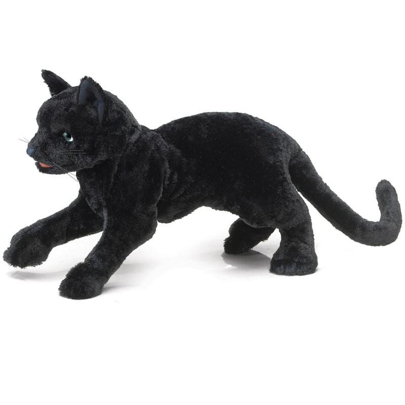 Folkmanis Black Cat Hand Puppet Folkmanis Black Cat Hand Puppet