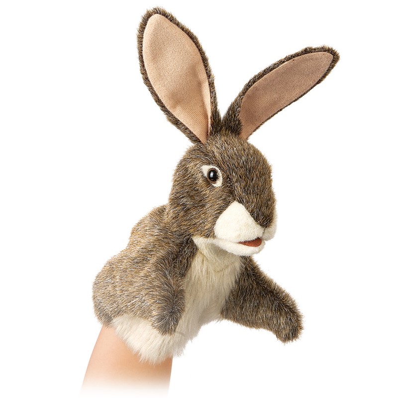 Folkmanis Handpuppe kleiner Hase (kleine Stage Puppet)