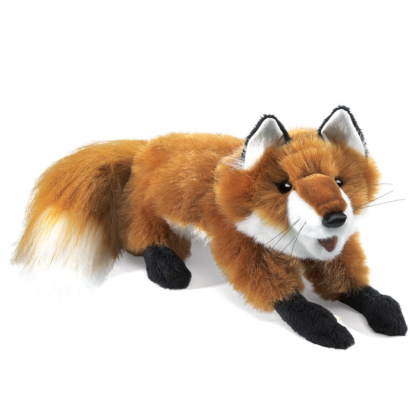 Folkmanis hand puppet small red fox