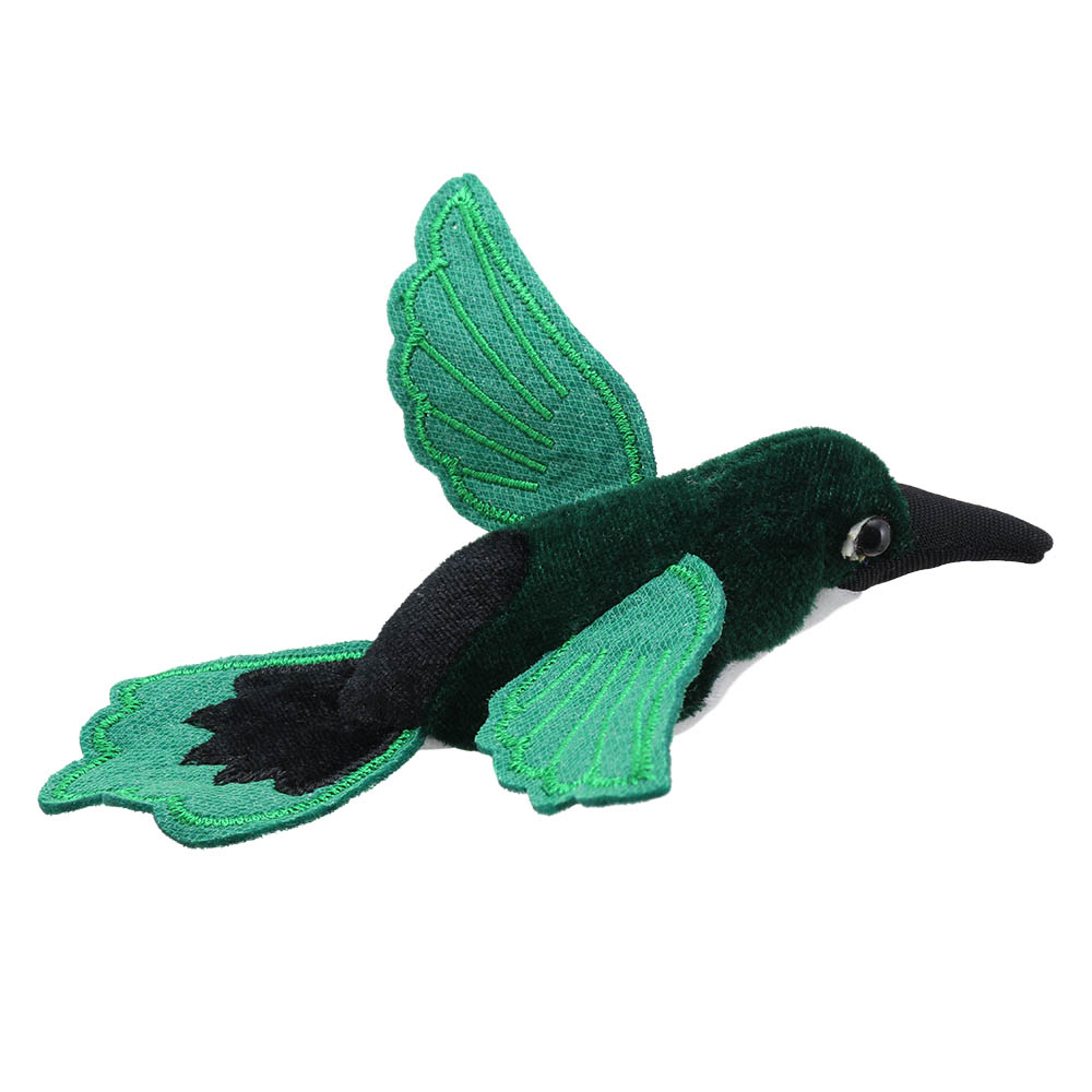 Finger puppet emerald hummingbird - Puppet Company