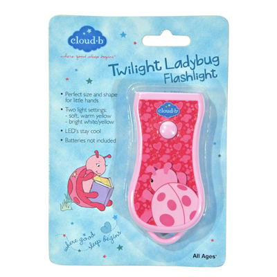 Twilight Ladybug pink LED flashlight by cloud b - Produktbild 2