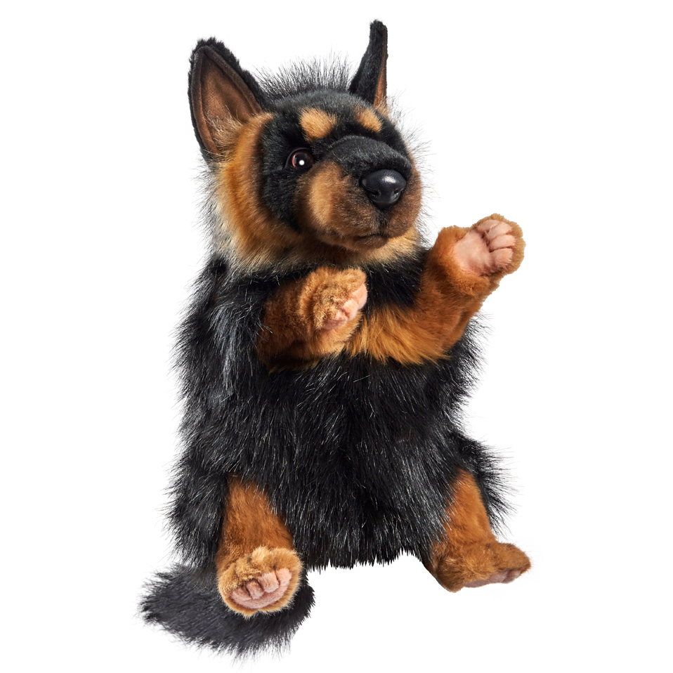 Deutscher Schäferhund Handpuppe - Hansa Creation
