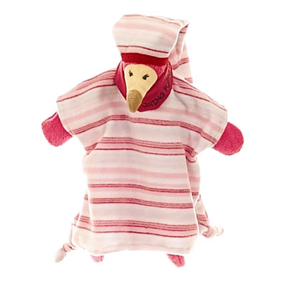 Living Puppets comforter and hand puppet Ronny the dodo Living Puppets comforter and hand puppet Ronny the dodo