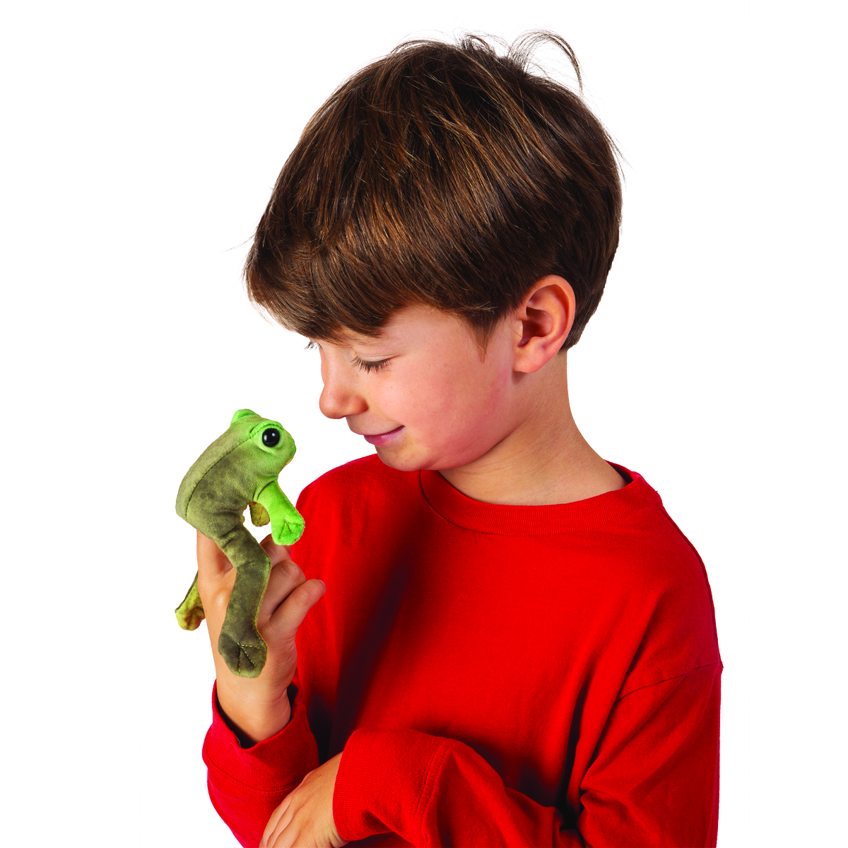 Folkmanis Fingerpuppe mini sitzender Frosch Folkmanis Fingerpuppe mini sitzender Frosch - Produktbild 6