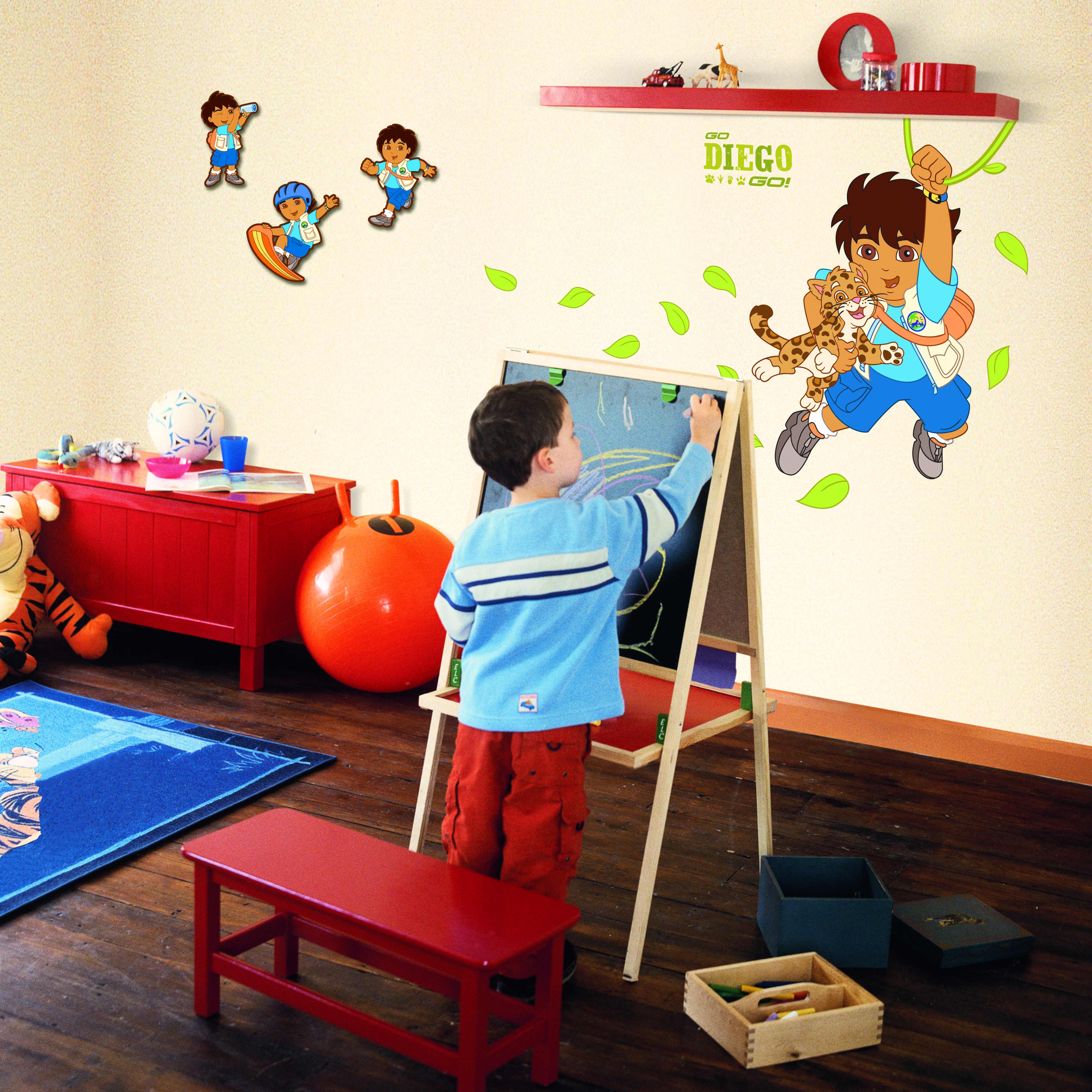 Go Diego Go! 3-teilige Wanddekoration - Decofun Go Diego Go! 3-teilige Wanddekoration - Decofun - Produktbild 3