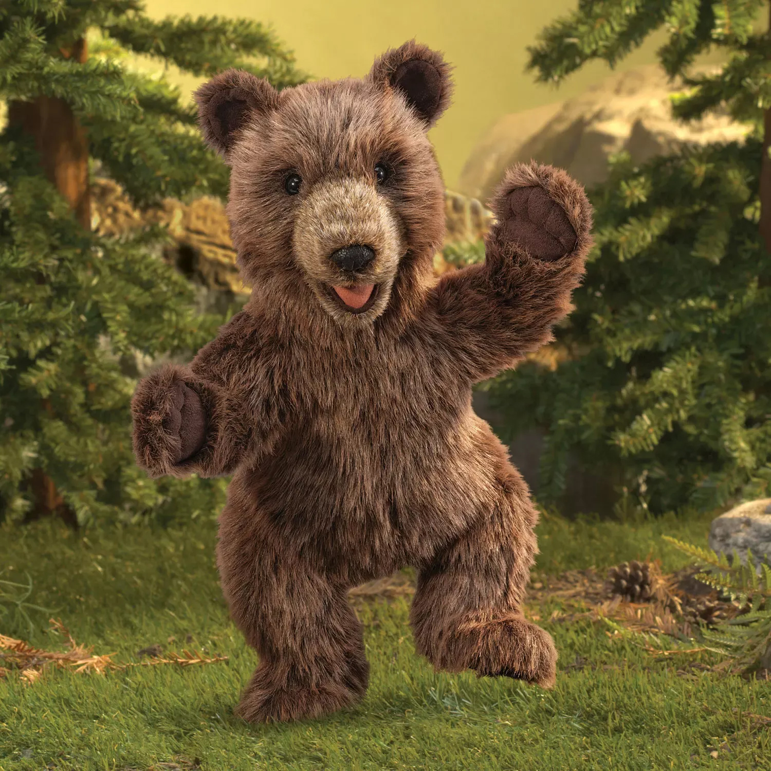 Folkmanis Bear Cub Hand Puppet Folkmanis Bear Cub Hand Puppet - Produktbild 3