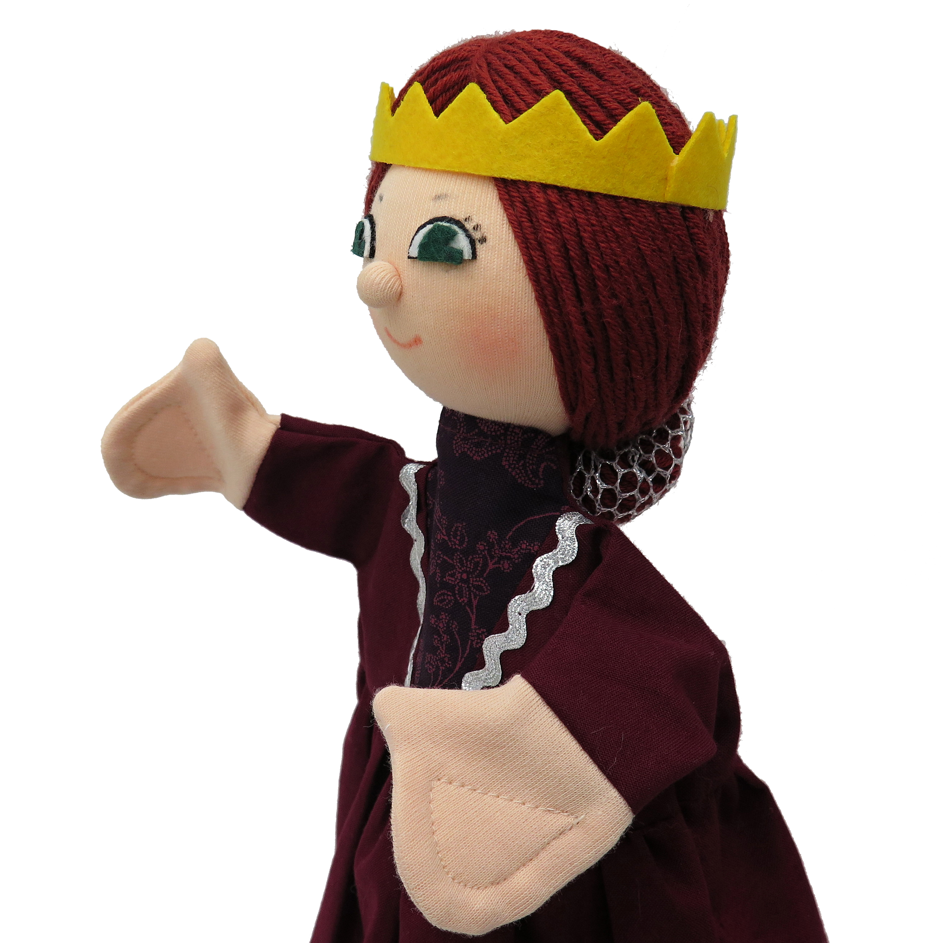 Kasperlepuppe Königin Isabel - munabo Handpuppe - Produktbild 3