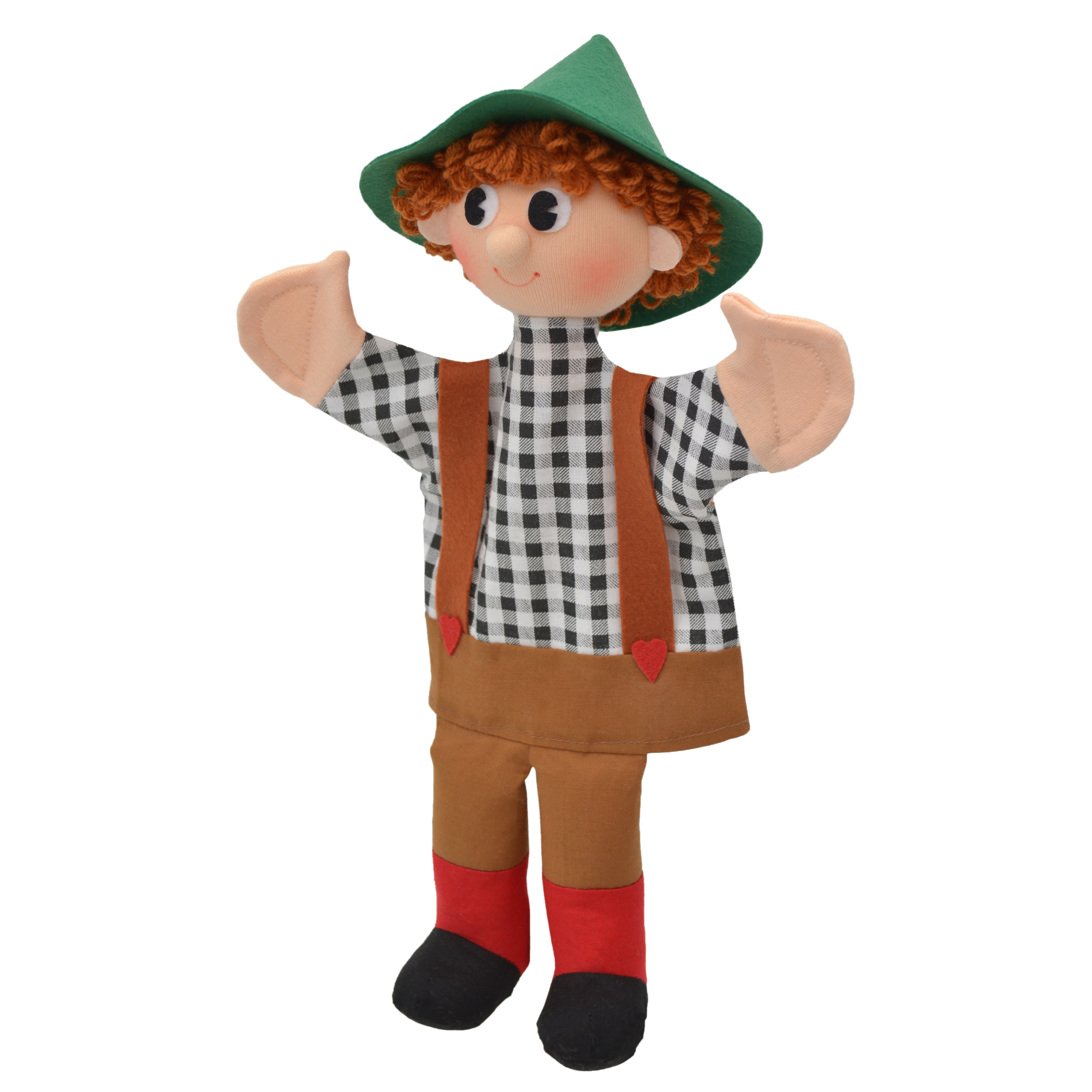 Punch and Judy Hand Puppet Seppel - munabo Punch and Judy Seppel Hand Puppet for Puppet Theatre | munabo