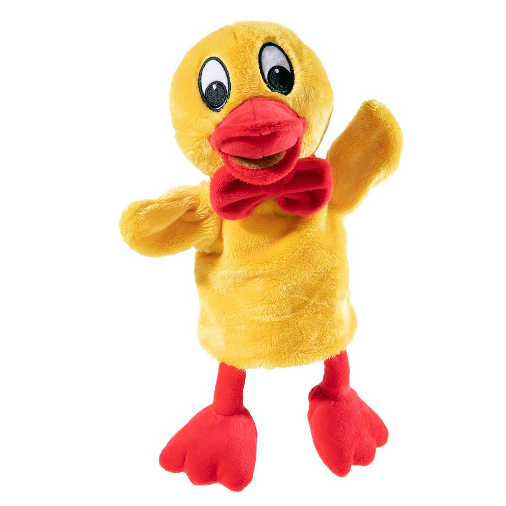 Hand puppet chatter duck (Pittiplatsch) - by Heunec