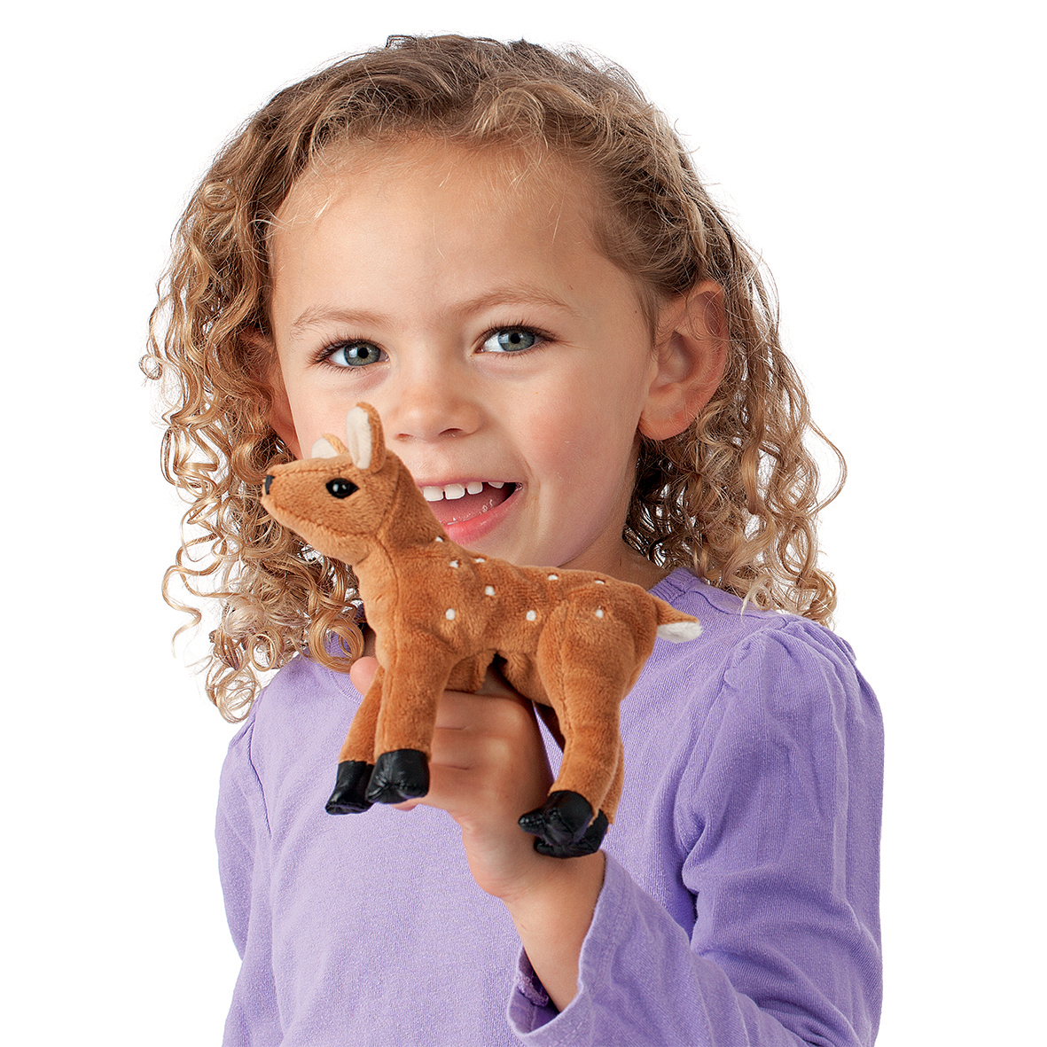 Folkmanis Mini Fawn Finger Puppet Folkmanis Mini Fawn Finger Puppet - Produktbild 4