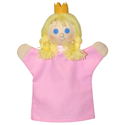 Punch and Judy Princess Hand Puppet - munabo