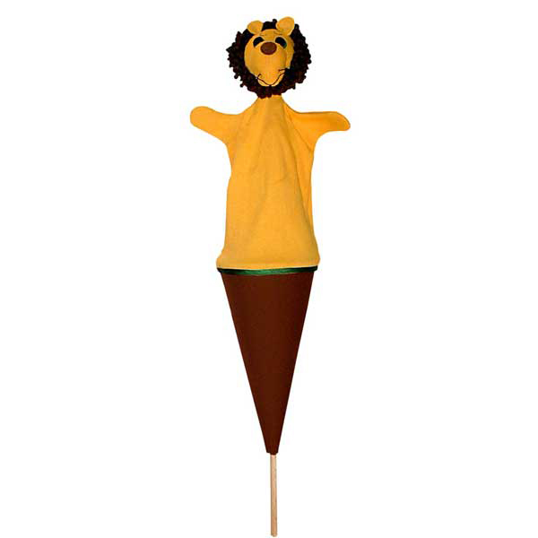 Pop-up Puppet Lion - munabo Pop-up Puppet Lion for Puppet Theatre | munabo
