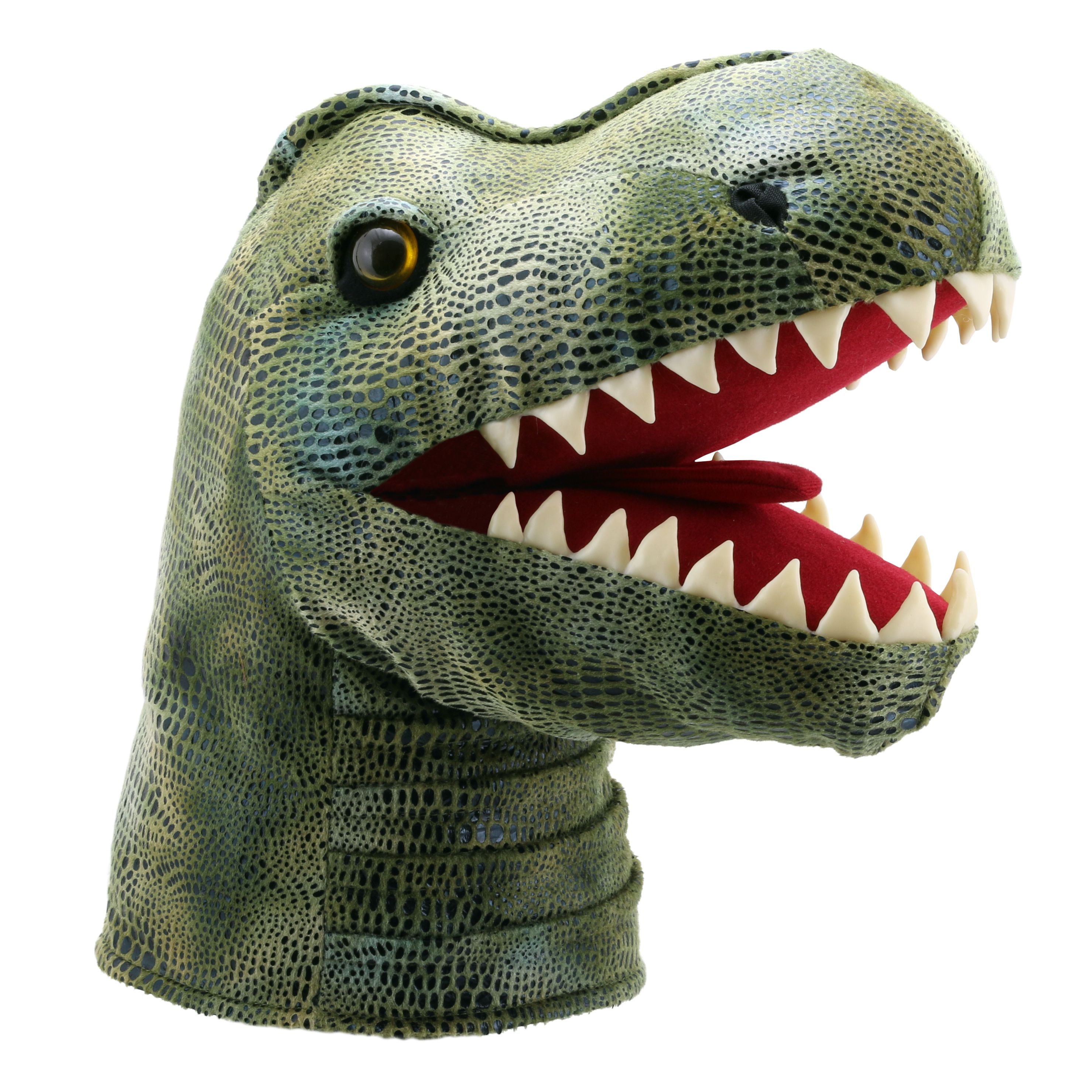Hand puppet large dinosaur head - T-Rex - Puppet Company