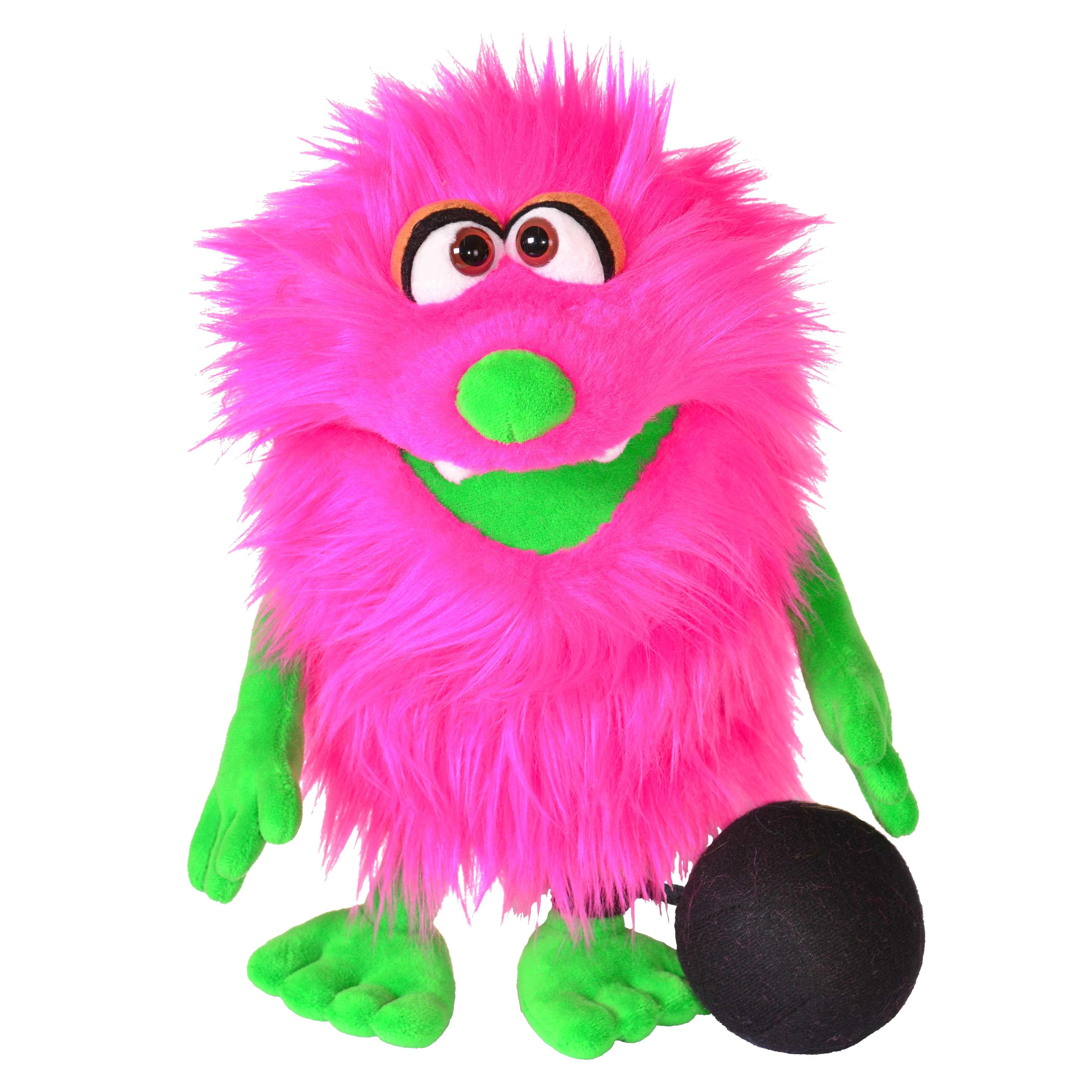 Living Puppets hand puppet Muksch (ball monster) - monster to go!