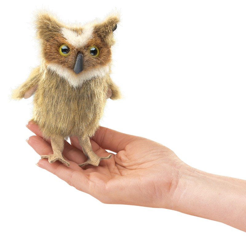 Folkmanis Fingerpuppe mini Virginia-Uhu Folkmanis Fingerpuppe mini Virginia-Uhu
