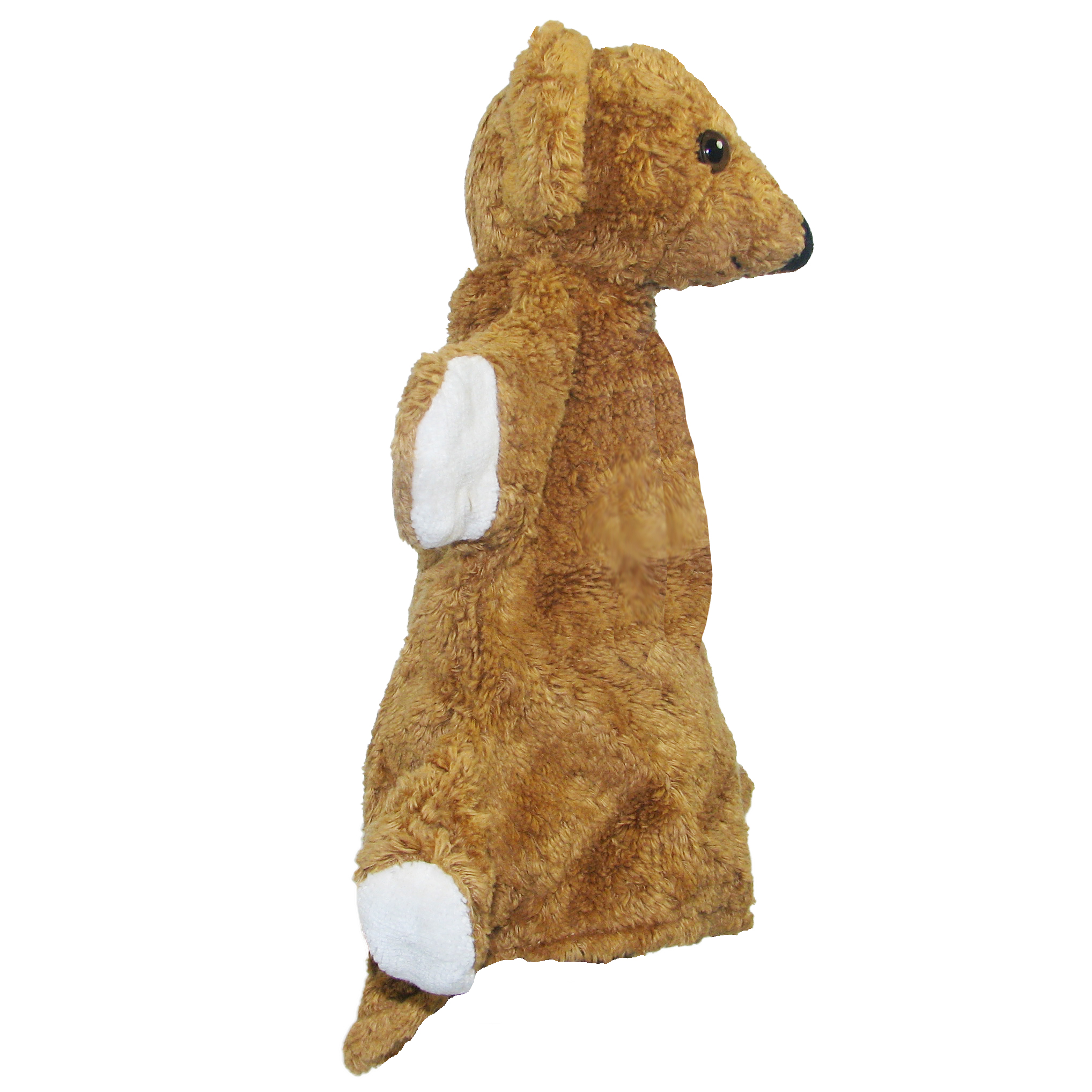 Handpuppe Bär braun - aus Naturmaterial - von Kallisto Handpuppe Bär braun - aus Naturmaterial - von Kallisto - Produktbild 3