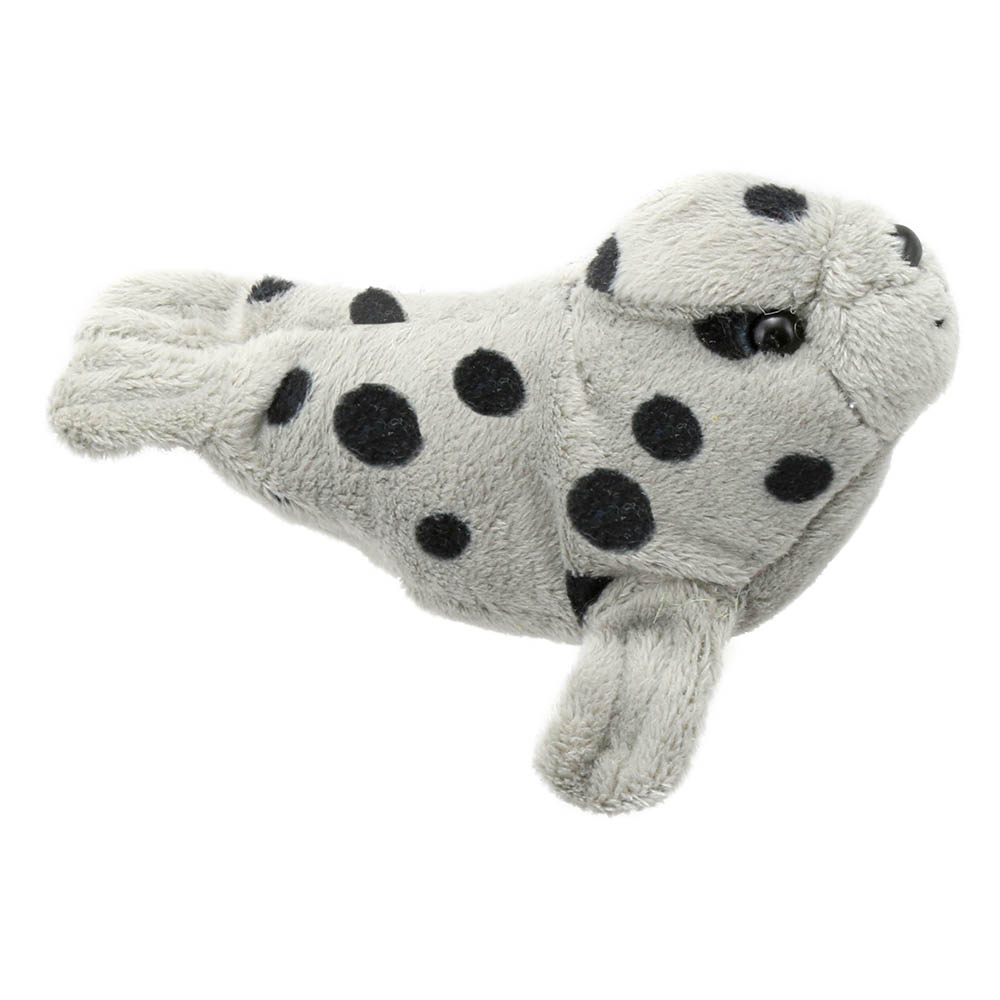 Finger puppet seal, grey - Puppet Company
