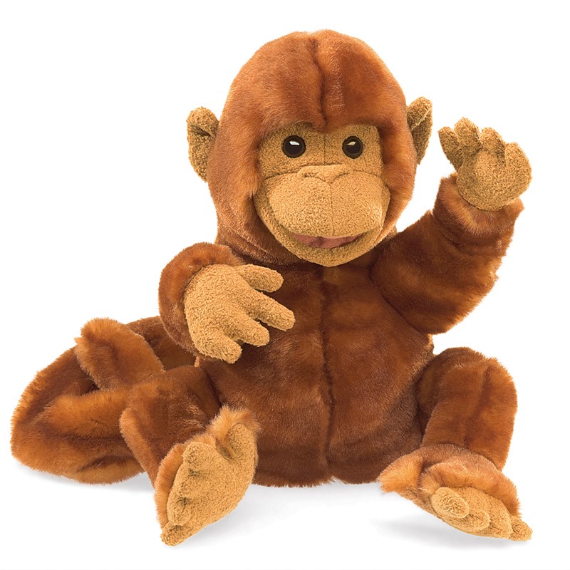 Folkmanis hand puppet classic monkey