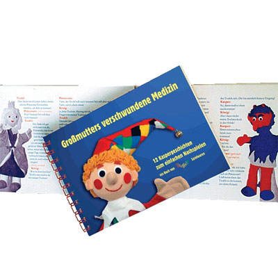Punch and Judy Book - Instruction Book (German) - Trullala Punch and Judy Instruction Book (German) | Trullala