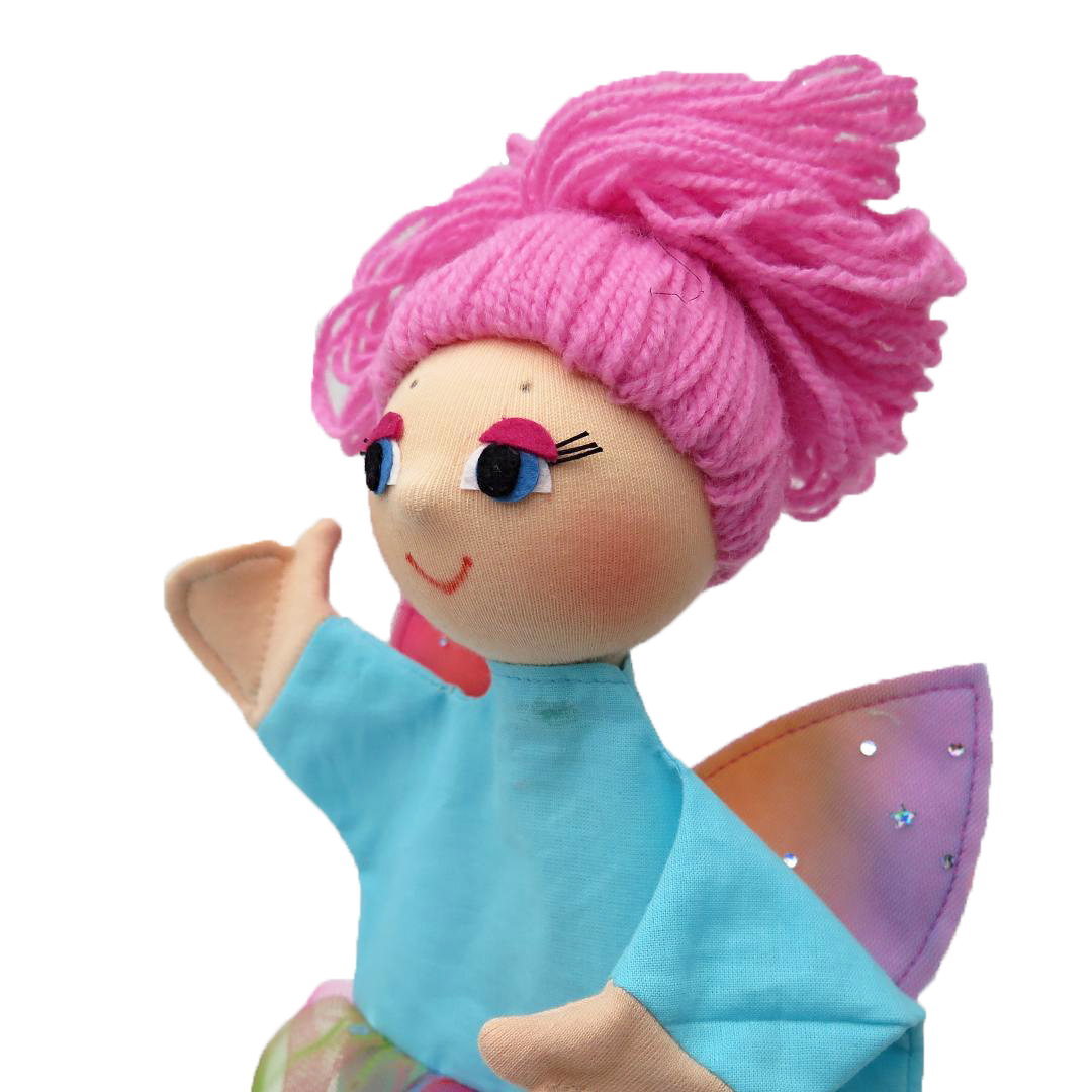 Kasperlepuppe Fee Lili - munabo Handpuppe - Produktbild 3