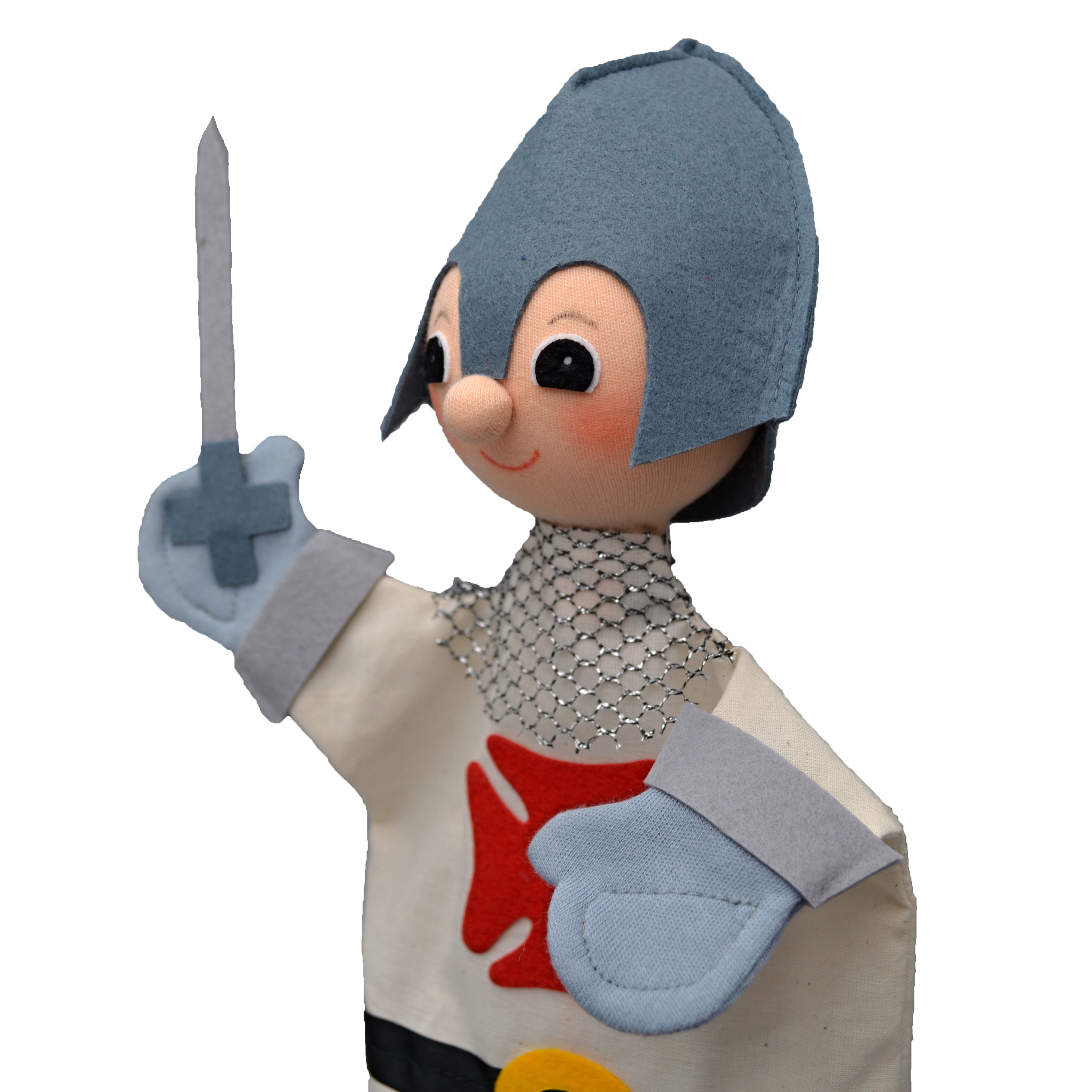 Punch and Judy Hand Puppet Knight - munabo Punch and Judy Hand Puppet Knight - munabo - Produktbild 2