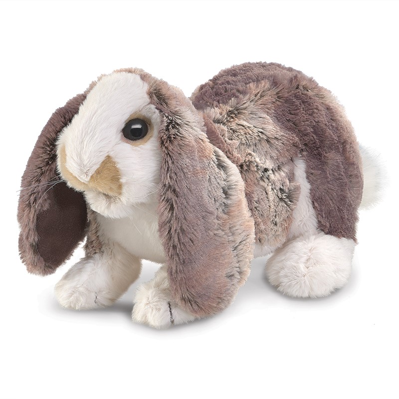 Folkmanis hand puppet baby lop rabbit