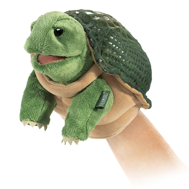 Folkmanis Handpuppe kleine Schildkröte (kleine Stage Puppet) Folkmanis Handpuppe kleine Schildkröte (kleine Stage Puppet)