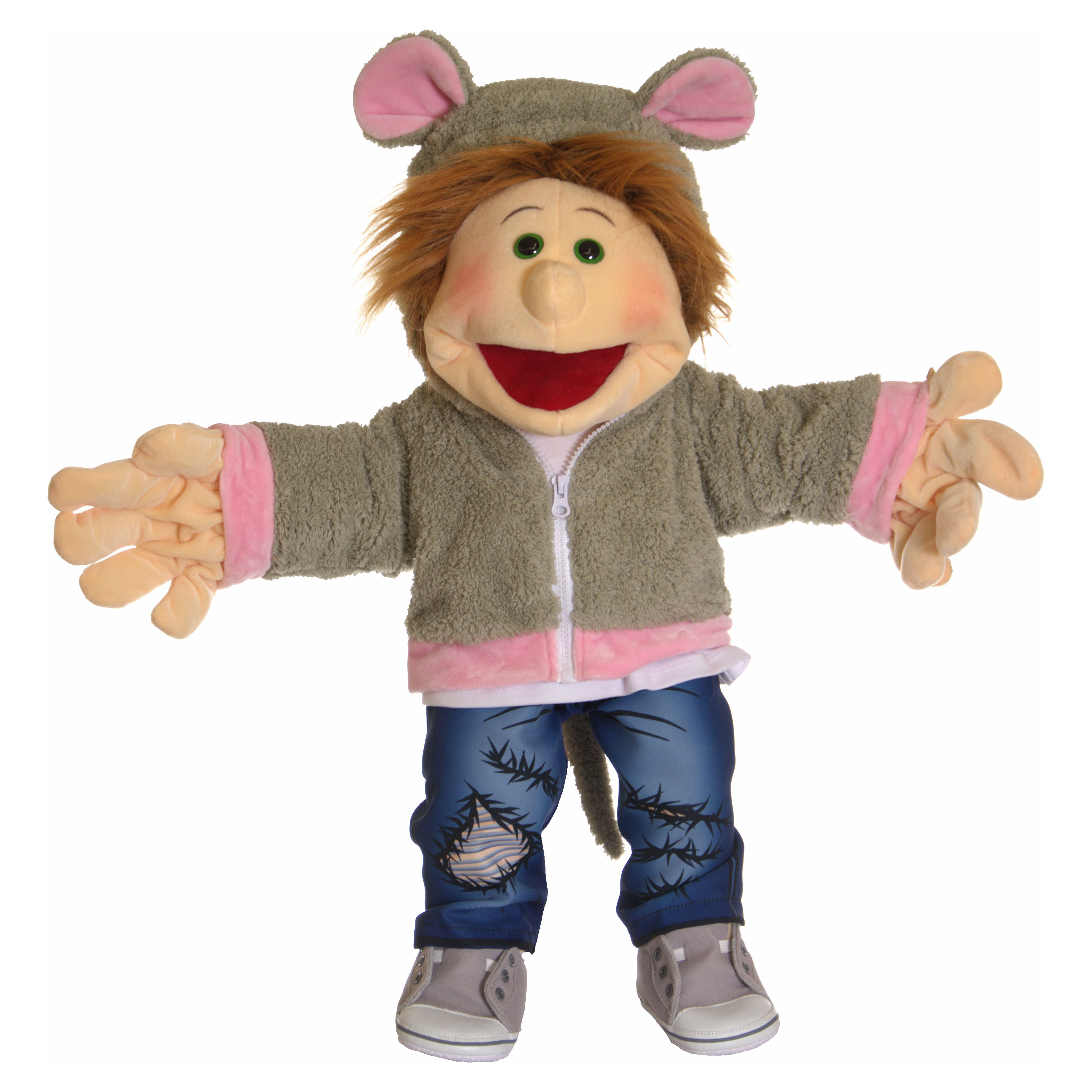Living Puppets mouse jacket (for hand puppets 65 cm)