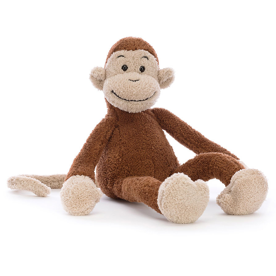 Affe - Jellycat Plüschfigur Slackajack Monkey Small