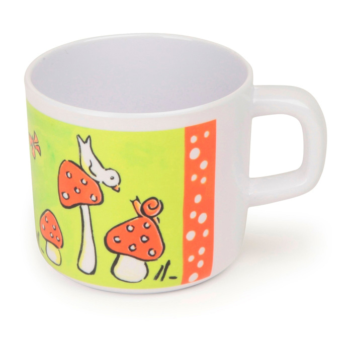 Mushroom mug out of melamine - Egmont Toys Mushroom mug out of melamine - Egmont Toys
