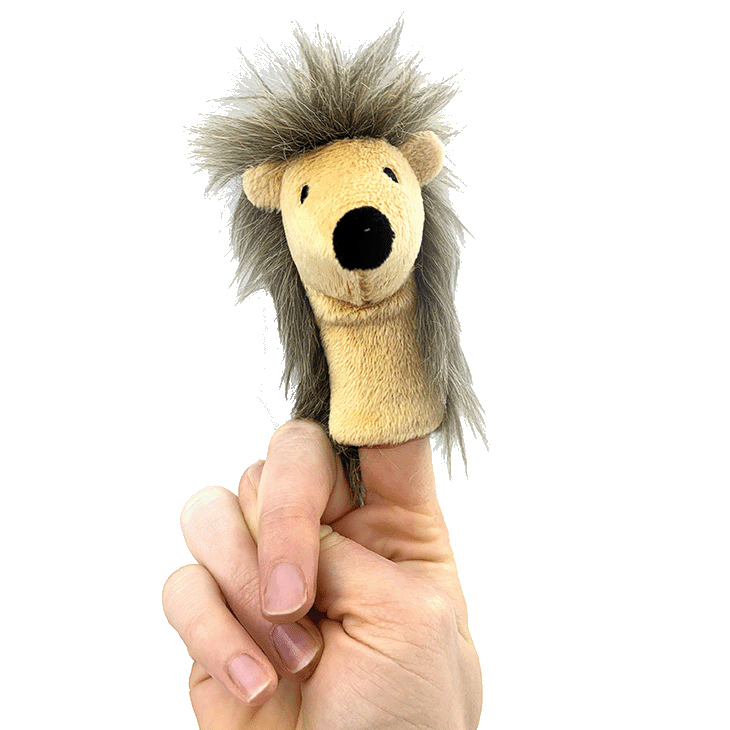 Hedgehog Finger Puppet by Beleduc - Produktbild 2